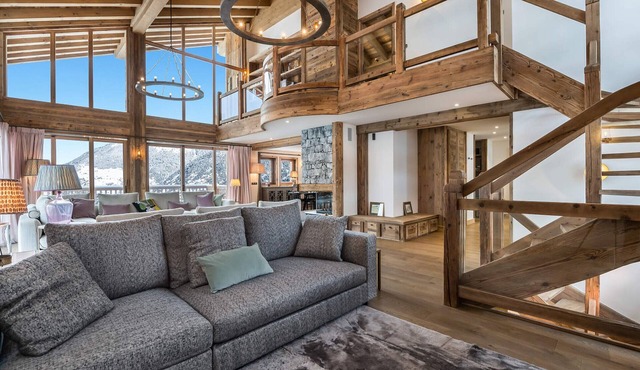 Luxury chalet with sauna in Courchevel
