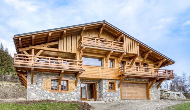 Luxury chalet with sauna 10 minutes walk from the center of Megève