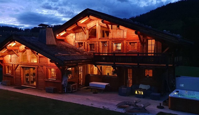 LUXURY CHALET - ski slopes - Spa and Sauna - Unique 5 ears of Savoy