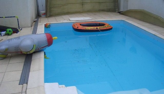 Maisonette for 5 people - with heated pool in summer