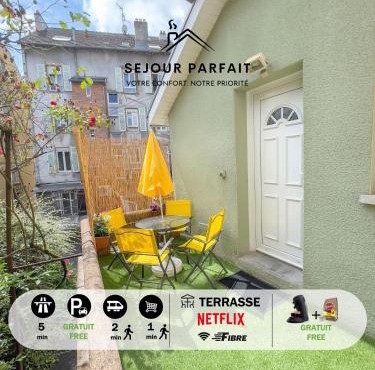 Maisonnette Le Faubourg - CENTRE VILLE, TERRASSE ET NETFLIX