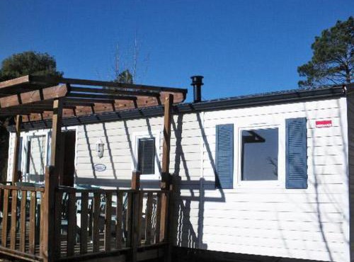 Mobil-home avec terrasse, 4 personnes - API-1-52-252