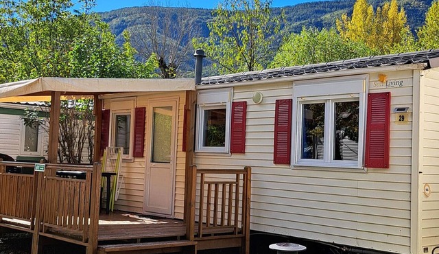 Mobile home with air conditioning - 5 guests