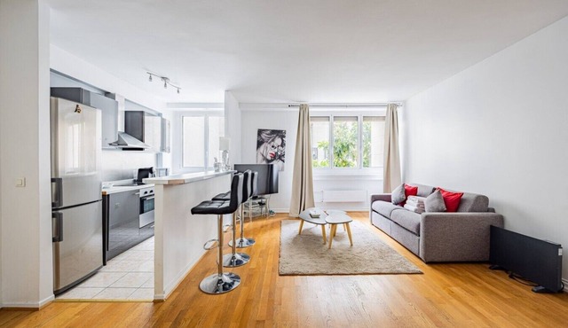 Mobility Lease - Porte Dauphine - 1 large bedroom