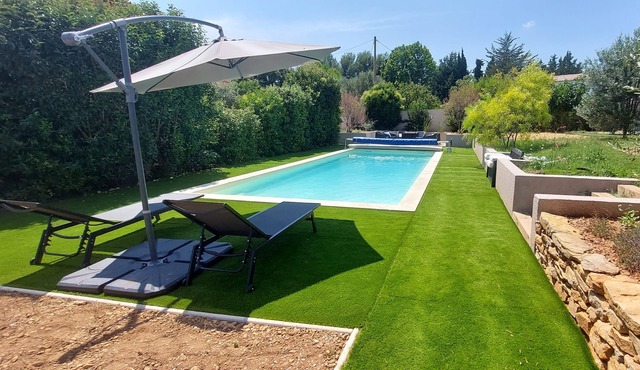 Modern comfortable villa with swimming pool