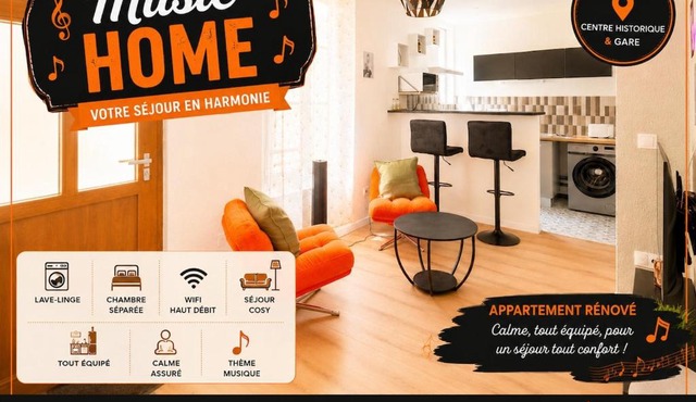 Music Home# Voyage en Harmonie# centre ville & Gare