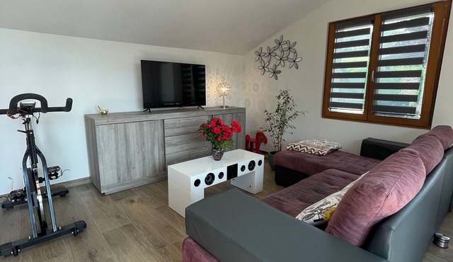 New apartment Pontarlier with terrace near Switzerland