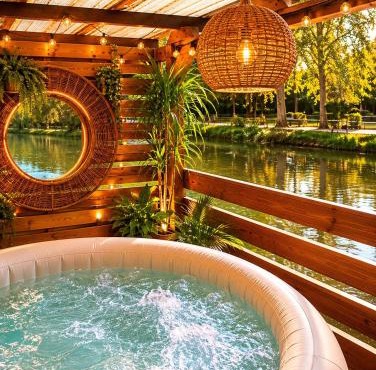 Péniche Chaleureuse avec jacuzzi Toulouse centre