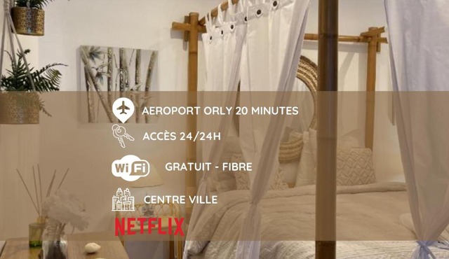 PARENTHESE LOVE - Bali Mon Amour Suite Balneo SPA Proche Orly-Paris