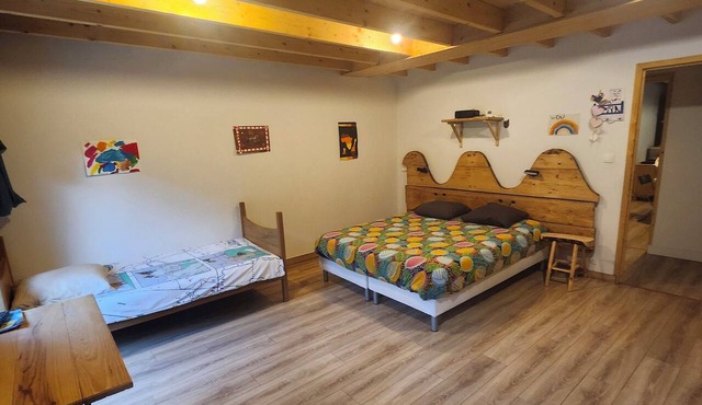 Private floor in a chalet in the heart of the Beaufortain mountains