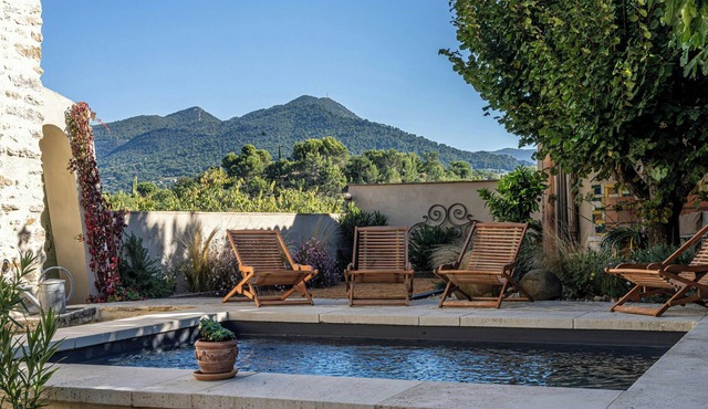 Provençal manor with Mont Ventoux views
