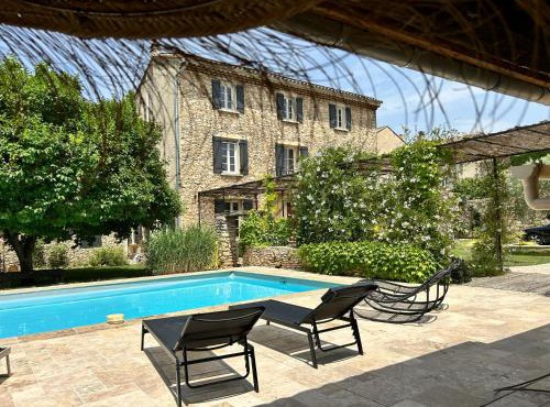 Provenzalisches Landhaus Les Martinets am Fuße des Mont Ventoux