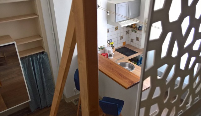 Quiet, cozy studio in the heart of Paris