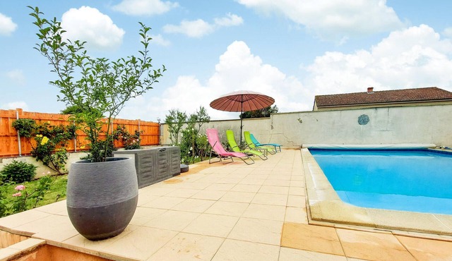 Relax to the fullest in this beautiful vacation home with pool access.