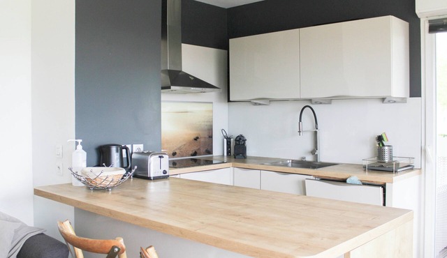 Spacious apartment with panoramic view