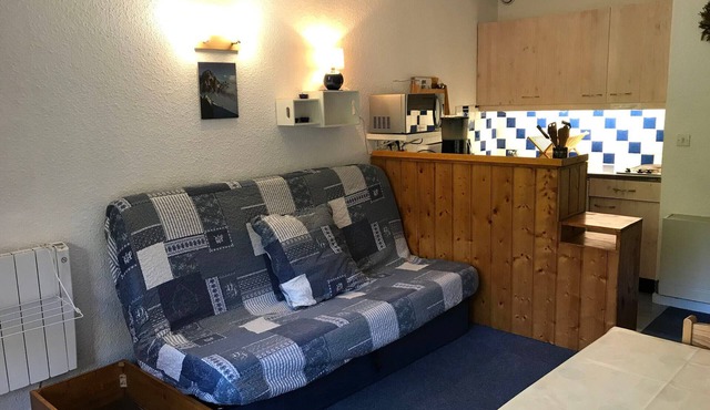 Studio at slopes, south-facing balcony