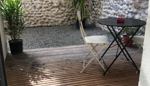 Studio centre ville et terrasse