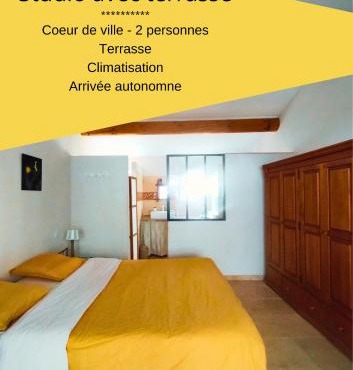 Studio en plein coeur du village