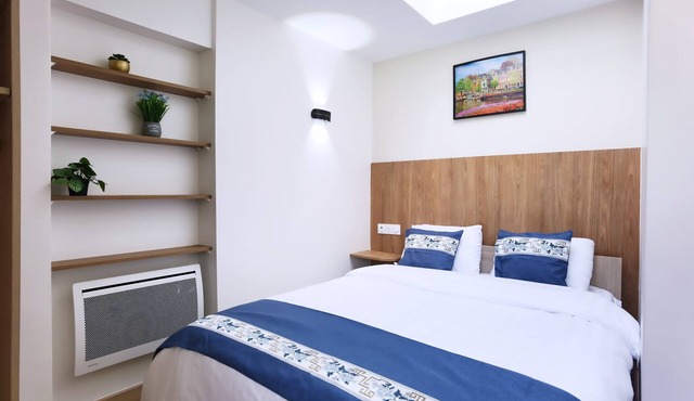 Sunny Studio near métro & Paris with Free Parking（N2)