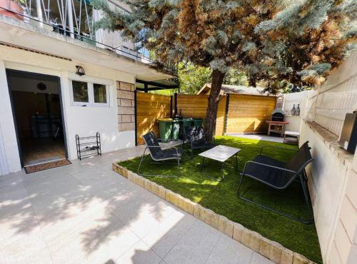 Superbe studio climatisé, entrée et jardin privé, à moins de 15 minutes de Paris