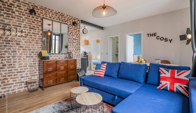 ★ THE COSY ★ APPARTEMENT AVEC TERRASSE ★ AUX PORTES DE PARIS