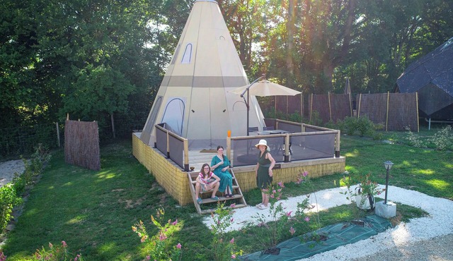 The Luxury Two-Story Teepee
