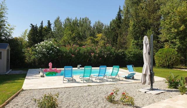 The Provençal villa.