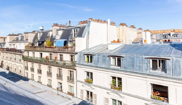 THE WARM FAMILY NEIGBORHOOD OF RUE DU PARADIS- A SUBLIME LUXURY FLAT