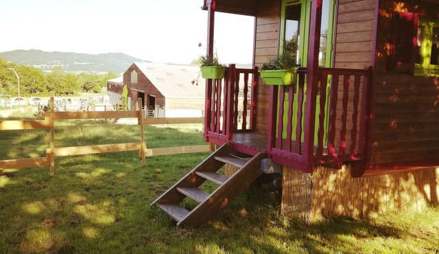 Trailer on the farm