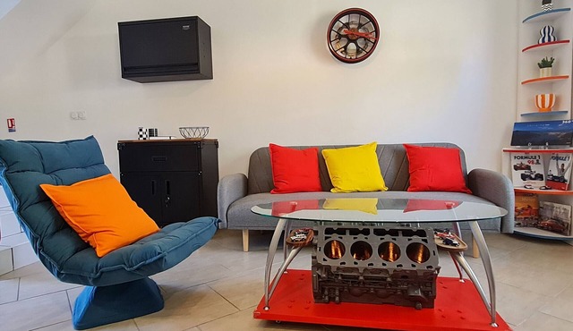 Unique house for car enthusiasts