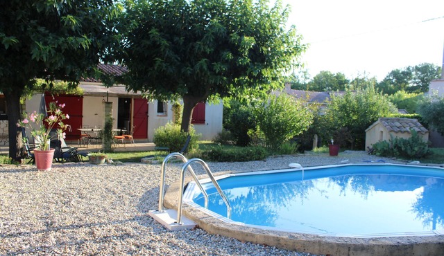 Vacation house with pool between Vaison and Ventoux