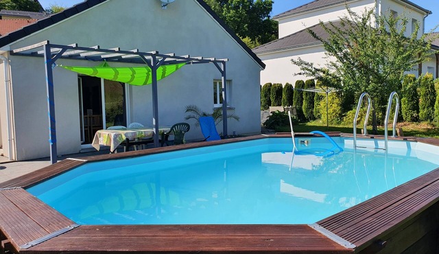 villa for 13 people with swimming pool in Montfaucon