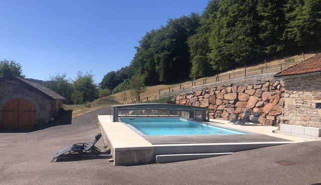 VOSGES: Beautiful renovated farmhouse, quiet, private pool