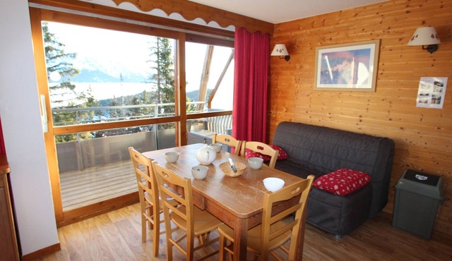 Well-equipped apartment near slopes and ESF