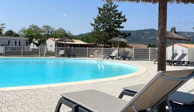 ZEcamping 3 étoiles piscine chalet 19m2 2 pers