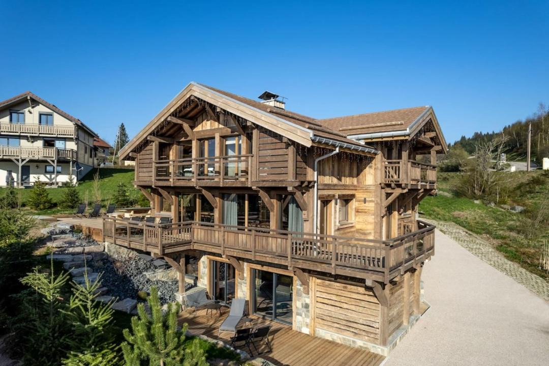 Gerardmer Ski Chalet | La Vallée Cerena Luxury Chalet with Indoor Pool Sauna & Fireplace