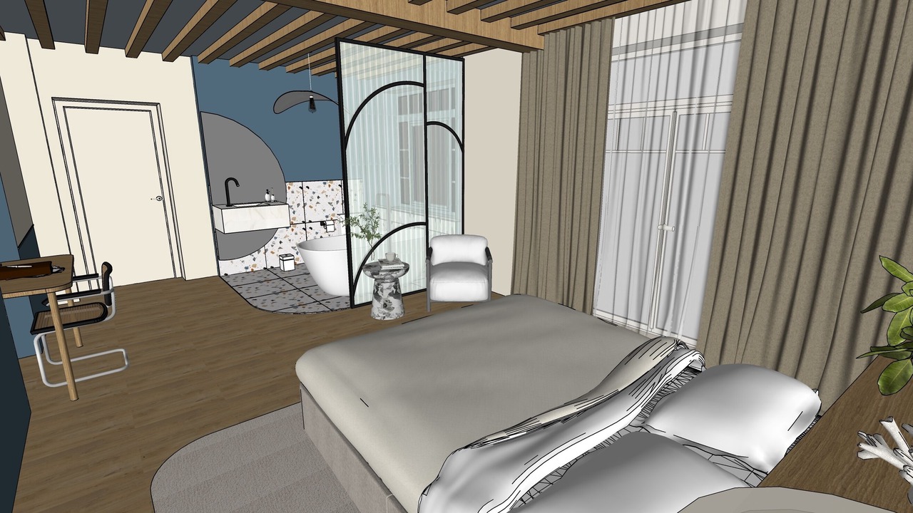 Photo of Bedroom in Courpiere