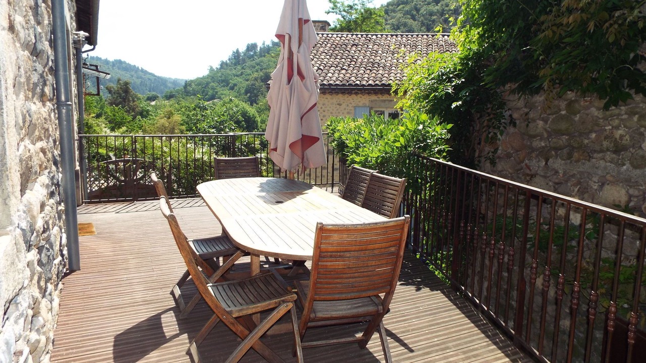 Photo of Patio Balcony in Pont-de-Labeaume