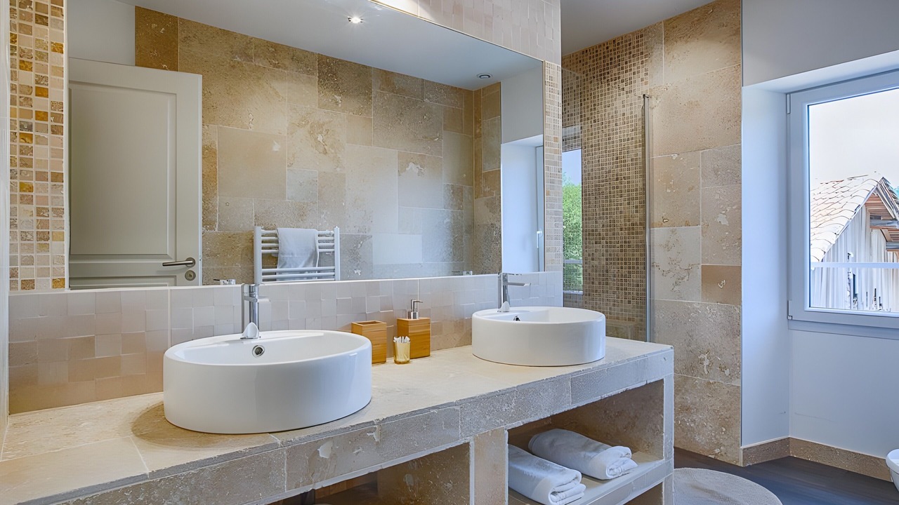 Photo of Bathroom in Saint-Bonnet-de-Valclerieux