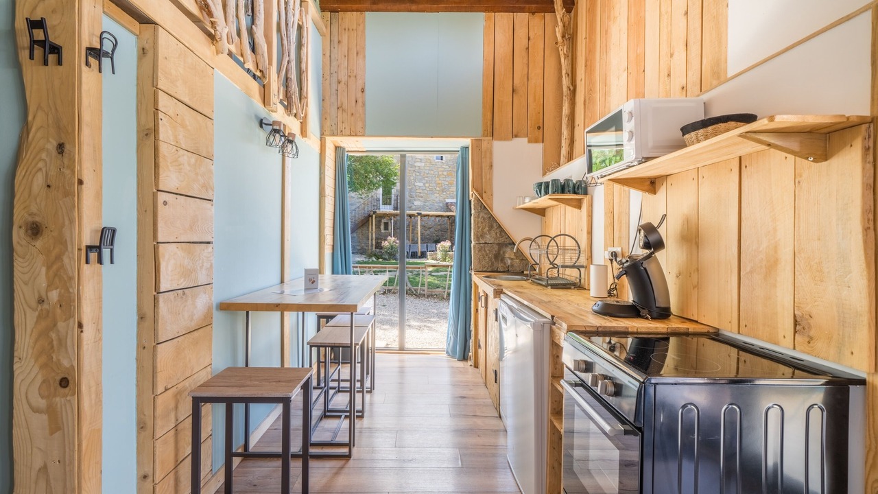 Photo of Kitchen in Saint-Alban-sous-Sampzon