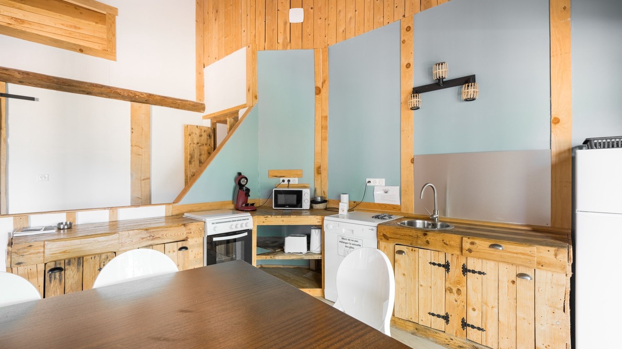 Photo of Kitchen in Saint-Alban-sous-Sampzon