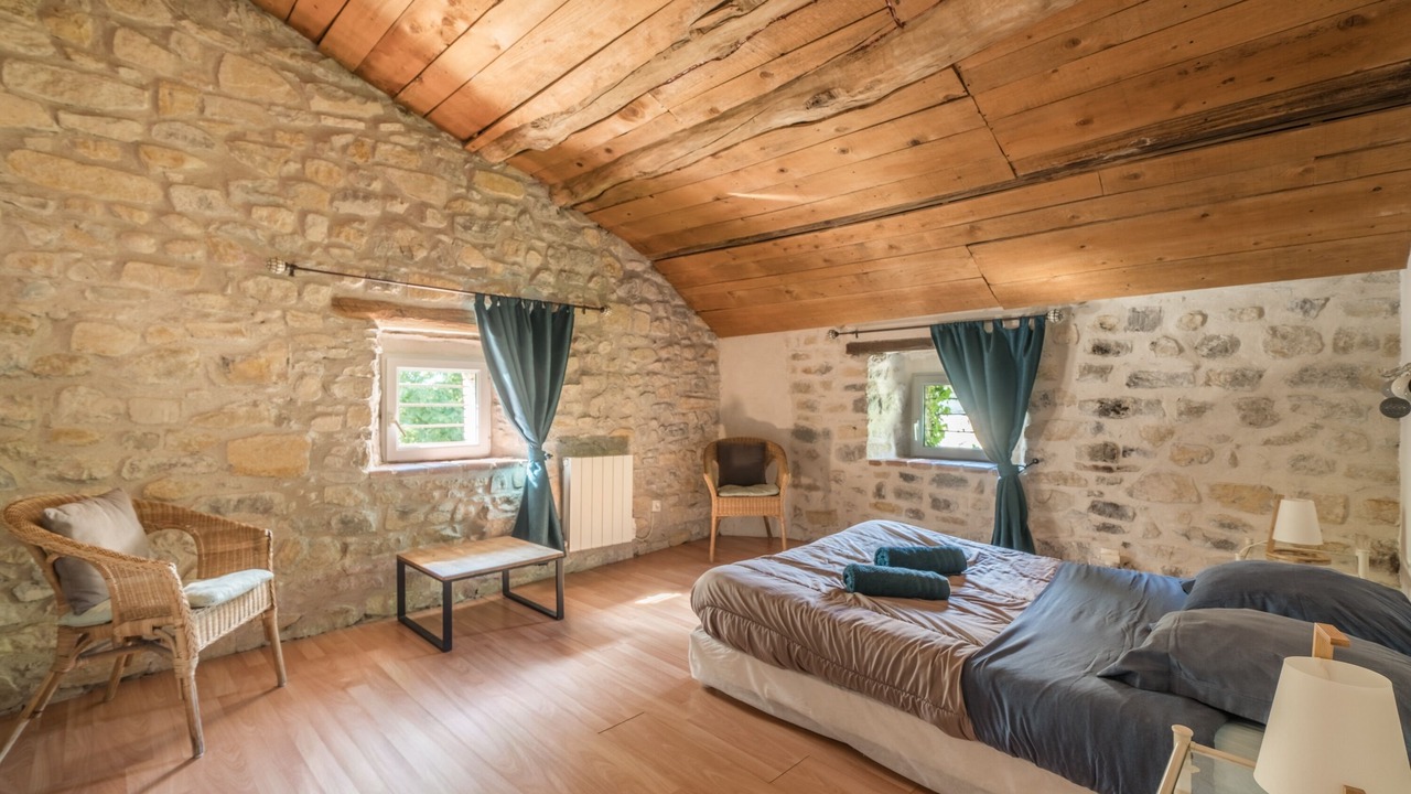 Photo of Bedroom in Saint-Alban-sous-Sampzon