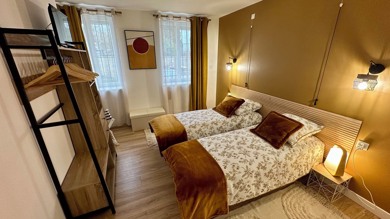 Photo of Bedroom in Gray