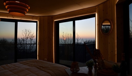 Cabin, 1 Queen Bed, Valley View