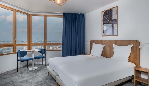 Classic Studio, 2 Twin Beds