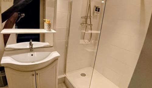 Family Room with Shower