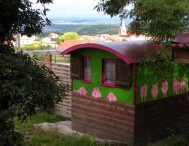 Wooden Caravan