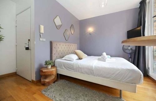 Jardin des plantes Apartment | Studio Paris 5 Jardin des Plantes, quartier anime