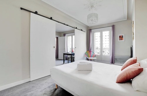 20th Arrondissement Apartment | Bright apartment - 2BR-4P - Belleville