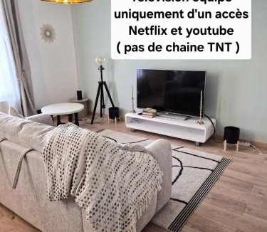 Longwy Apartment | T3 hypercentre de Longwy accès direct gare et bus